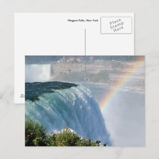 Carte Postale Niagara Falls, NY (Devant / Derrière)