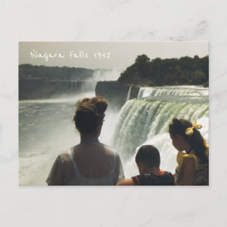 Carte postale Niagara Falls NY 1952