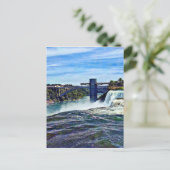 Carte Postale Niagara Falls NY : Tour d'observation de point de  (Debout devant)