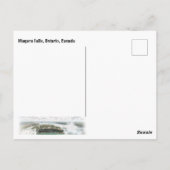 Carte Postale Niagara Falls, Ontario, Canada (Dos)