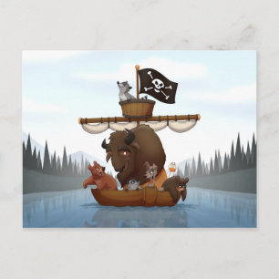 Carte Postale Niagara Falls Publicity Stunt Postcard