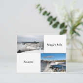 Carte postale Niagara Falls Seasons (Debout devant)