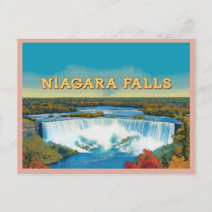 Carte Postale Niagara Falls - Superbe paysage de chutes d'eau