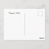 Carte Postale Niagara in Winter (Dos)