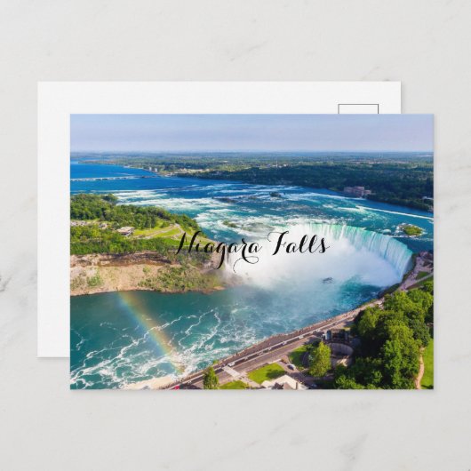 CARTE POSTALE NIAGARA TOMBE (Devant / Derrière)