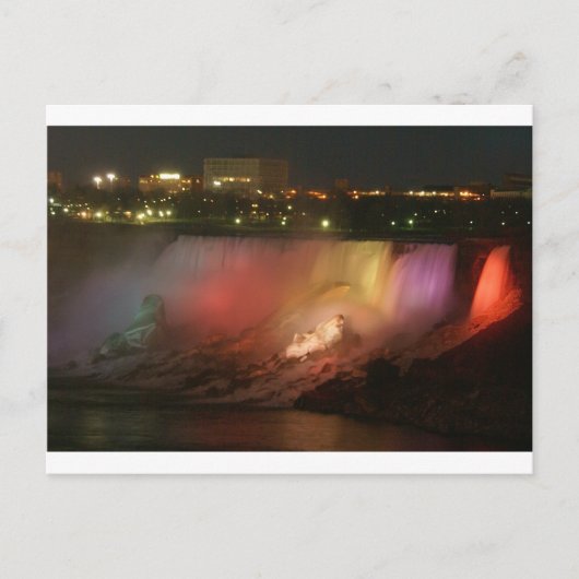 Carte Postale niagra falls (Devant)