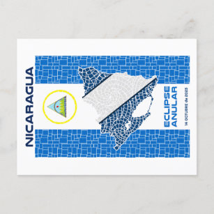 Carte postale Nicaragua Annular Eclipse