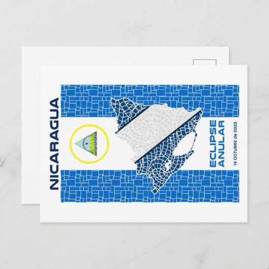 Carte postale Nicaragua Annular Eclipse (Devant / Derrière)