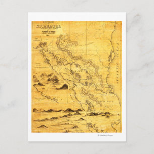 Carte Postale NicaraguaCarte panoramiqueNicaragua
