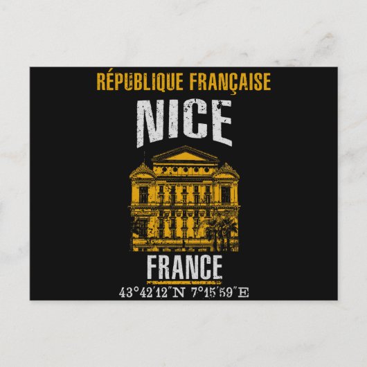 Carte Postale Nice (Devant)