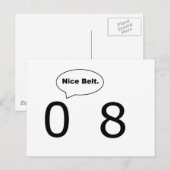 Carte Postale Nice Belt (Devant / Derrière)