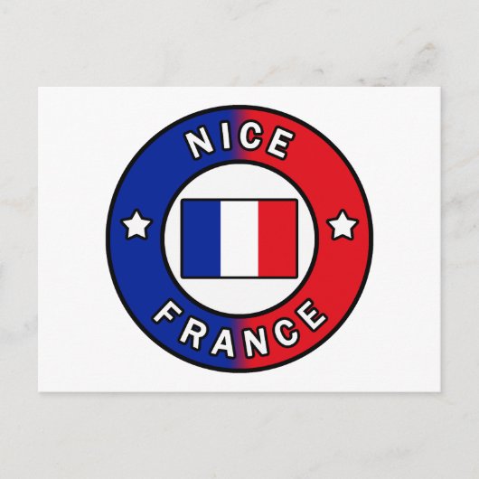 Carte Postale Nice France (Devant)