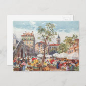 Carte Postale Nice, France Marché aux Fleurs (Devant / Derrière)