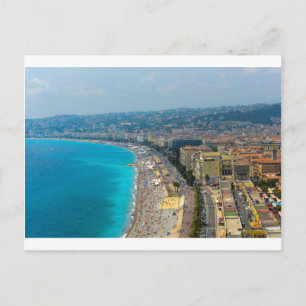 Carte Postale Nice France situé sur la Côte d'Azur
