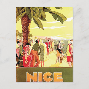 Carte Postale Nice par Lorenzi ~ Vintage voyage