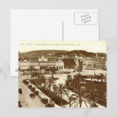 Carte Postale Nice, Place Massena (Devant / Derrière)