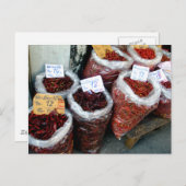 Carte Postale Nicey Spicy, les piments thaïlandais (Devant / Derrière)