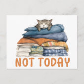 Carte Postale Nicht heute (Devant)