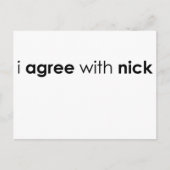 Carte Postale nick.ai (Devant)