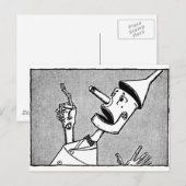 Carte Postale Nick Chopper, le Tin Woodman (Devant / Derrière)