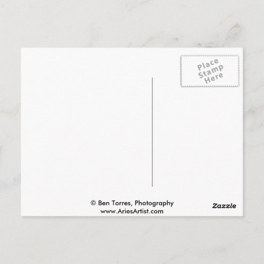 Carte Postale Nick Tease (Dos)