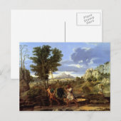 Carte Postale Nicolas Poussin - Automne (Devant / Derrière)