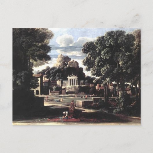 Carte Postale Nicolas Poussin - Cendres de Phocion collectées (Devant)