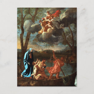 Carte Postale Nicolas Poussin Le retour de la Sainte Famille