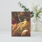 Carte Postale Nicolas Poussin- Midas lave à River Pactolus (Debout devant)