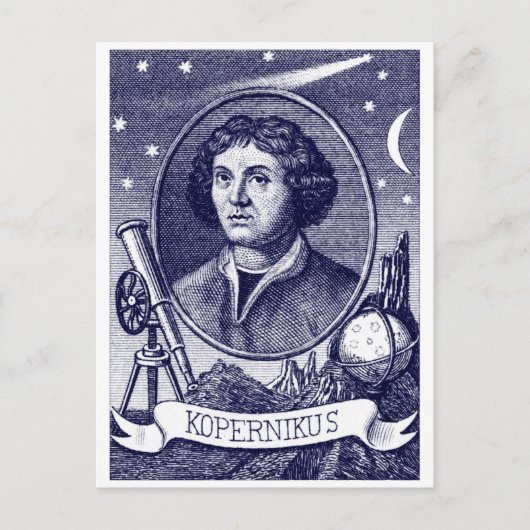 Carte Postale Nicolaus Copernicus (Devant)