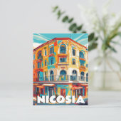Carte Postale Nicosie, Capitale de Chypre (Debout devant)