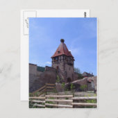 Carte Postale Nid de cigogne dans Chatenois (Devant / Derrière)