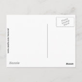 Carte Postale Nid du oiseau-noir à ailes rouges (Dos)