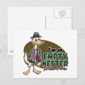 Carte Postale Nid vide (Devant / Derrière)