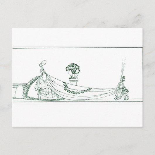 Carte Postale Nielsen's In Powder et Crinoline (Devant)