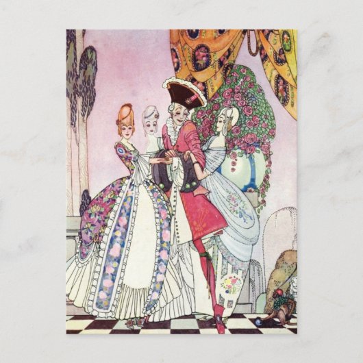 Carte Postale Nielsen's In Powder et Crinoline (Devant)