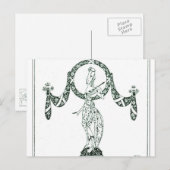 Carte Postale Nielsen's In Powder et Crinoline (Devant / Derrière)