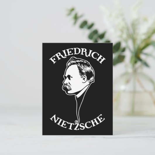 Carte Postale Nietzsche - sv (Debout devant)