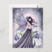 Carte postale Night Fairy par Molly Harrison (Devant / Derrière)