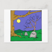 Carte Postale Night Graveyard (Devant)