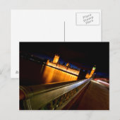 Carte postale Night London (Devant / Derrière)