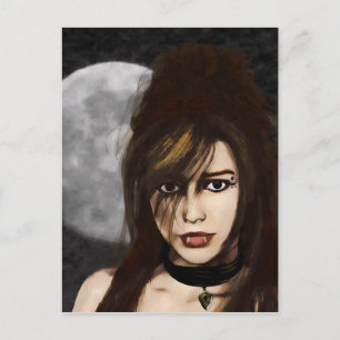 Carte postale Night Portrait
