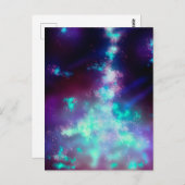 Carte postale Night Sky Neon Lights (Devant / Derrière)