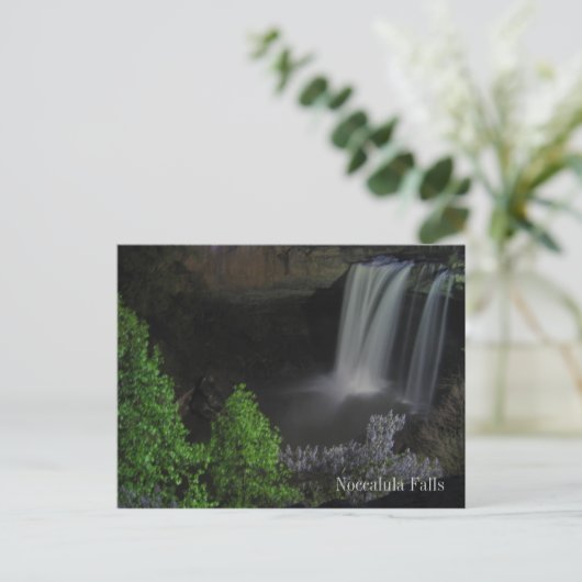 Carte Postale "Nightfall/Waterfall" - Noccalula Falls (Debout devant)