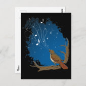 Carte Postale Nightingale Song (Devant / Derrière)