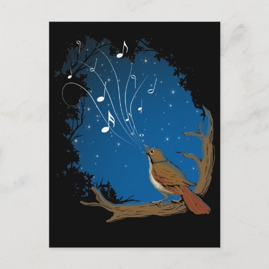 Carte Postale Nightingale Song (Devant)