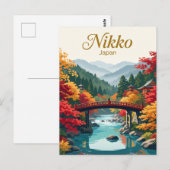 Carte Postale Nikko Japon (Devant / Derrière)