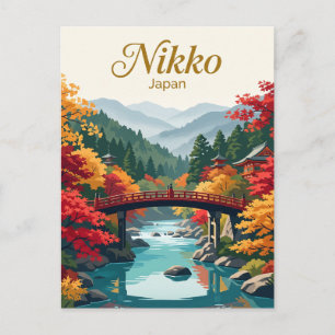Carte Postale Nikko Japon
