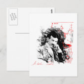 Carte Postale Nikola Tesla (Devant / Derrière)