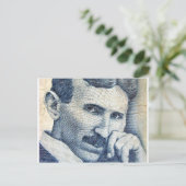 Carte Postale Nikola Tesla (Debout devant)